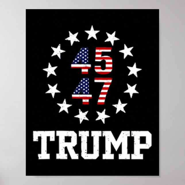 Funny Qr President Trump Dance Code Inauguration D Poster (Framsidan)
