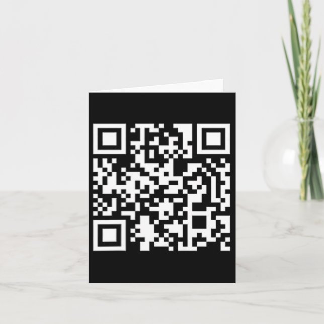 Funny Qr Trump 47 Invigningsdag 2025 Dance Code Kort (Framsida)