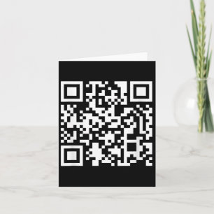 Funny Qr Trump 47 Invigningsdag 2025 Dance Code Kort