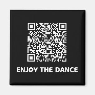 Funny Qr Trump Dumpning Interactive Code Magnet