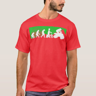 Funny Quad Retro Quad Riding Fyra Wheeler ATV för  T Shirt