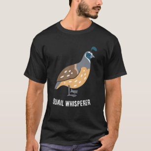 Funny Quail Whisperer Kärlek Quails T Shirt