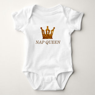 Funny Queen Baby Jersey Bodykostym T Shirt