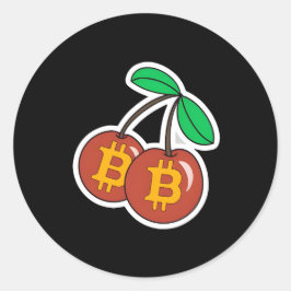  Funny Quilting Classic Round Sticker Runt Klistermärke