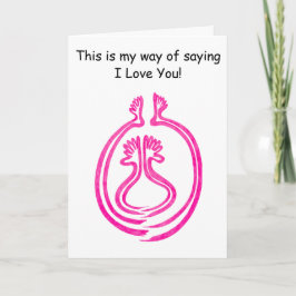 Funny Quirky Valentine’s Day Card Helgkort