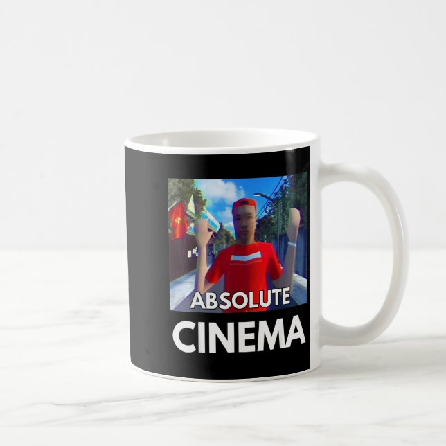 Funny Quote Absolute Cinema Meme Brother Hai's Pho Kaffemugg (Höger)