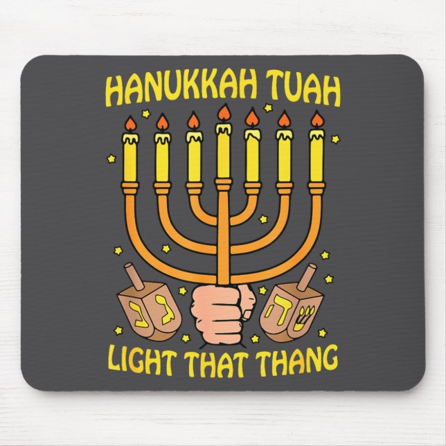 Funny Quote Hanukkah Tuah Light That Thang Design  Musmatta (Framsidan)