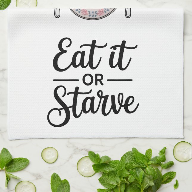 Funny Quote Kitchen Towel Kökshandduk (Vikta)