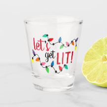 Funny Quote och Julafton String Ljus