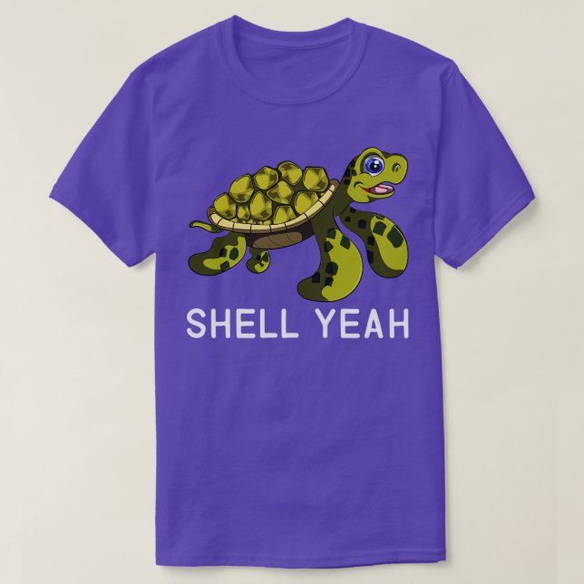 Funny Quote Pun Snäcka Ja Turtles T Shirt (Design framsida)