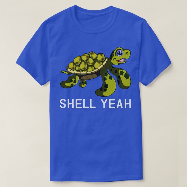 Funny Quote Pun Snäcka Ja Turtles T Shirt (Design framsida)