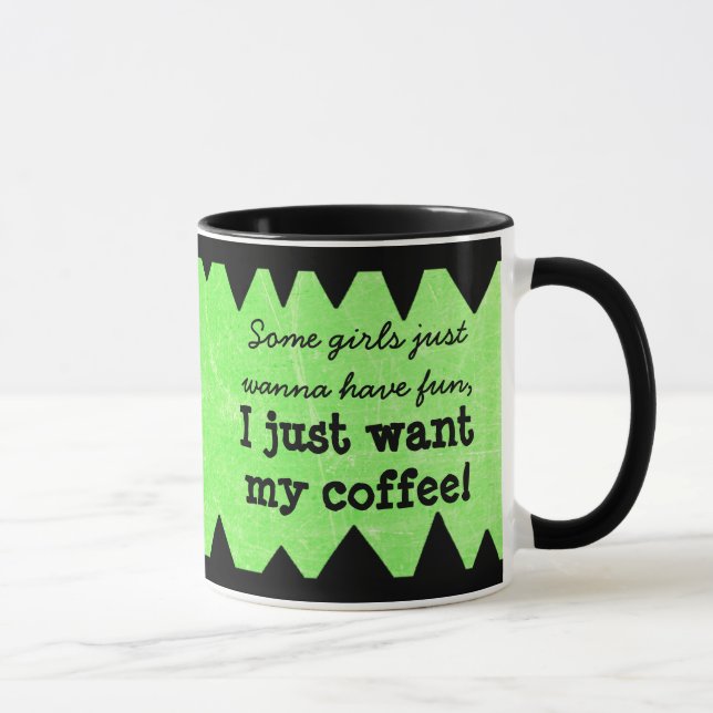 Funny Quote Women's Coffee Mugg (Höger)