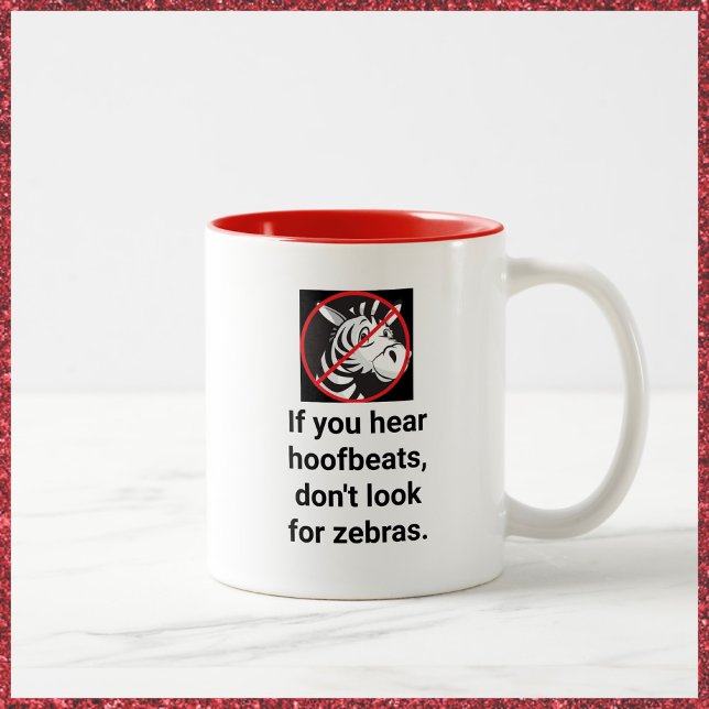 Funny Quote Zebra Mugg (Skapare uppladdad)