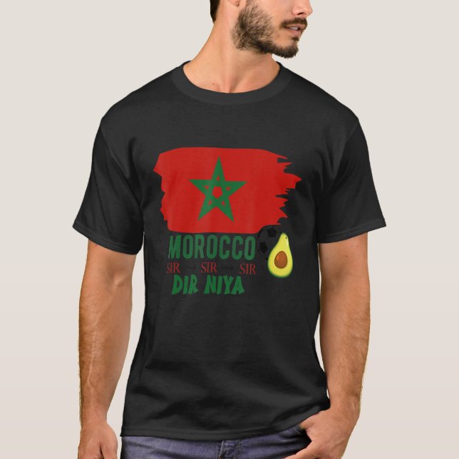 Funny Quotes MOROCCAN DIR NIYA O SIRR T Shirt (Framsida)