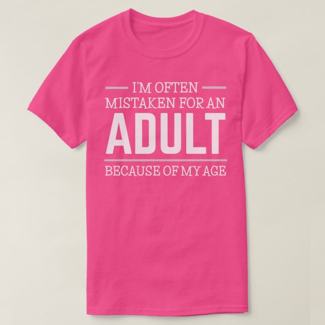 FUNNY QUOTES T SHIRT (Design framsida)