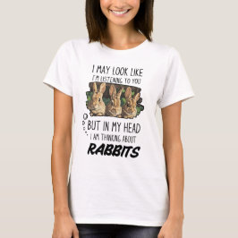 Funny Rabbit Älskare T Shirt