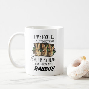 Funny Rabbits Älskare Mugg