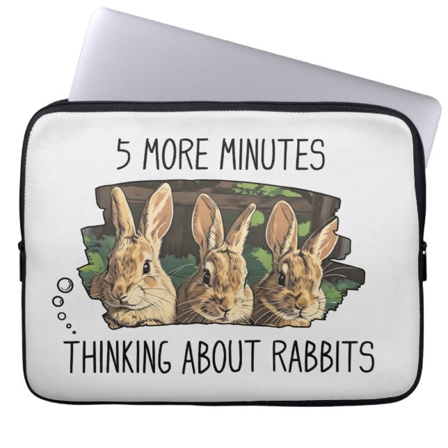 Funny Rabbits Laptop sleeve (Framsidan)