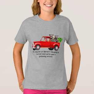 Funny Raccoon Animal jul Shirt T