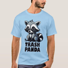 Funny Raccoon Animals Sopor Panda Jokes Gifts T Shirt