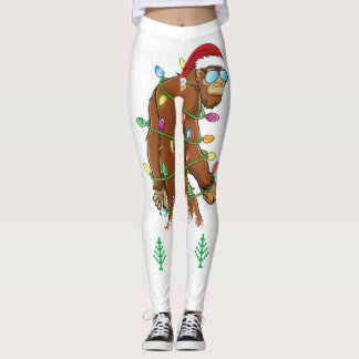 Funny Raccoon jul Costume God jul T Leggings