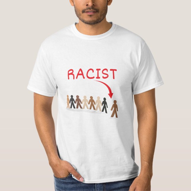 FUNNY RACIST T SHIRT (Framsida)