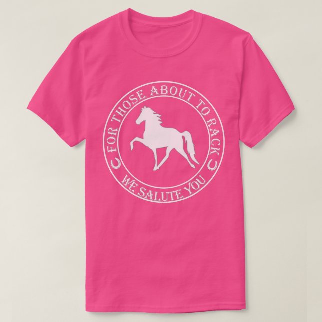 Funny Racking Horse T Shirt Tennessee Walking Hors (Design framsida)