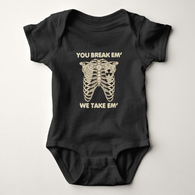 Funny Radiology Xray Skeleton Rad Technolog T Shirt (Framsida)