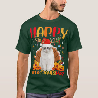Funny Ragdoll Hund älskare Lycklig Ragdoll HelloTa T Shirt