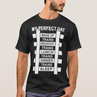 Funny Railroad Locomotive Train Lover Gift x27My P T Shirt
