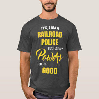 Funny Railroad Police T Shirt