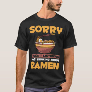 Funny Ramen Älskare japansk Noodles beroende T Shirt