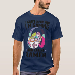 Funny Ramen Bowl Japan Asia Gamer Gaming T Shirt