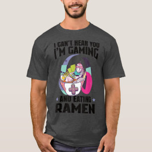 Funny Ramen Bowl Japan Asia Gamer Gaming T Shirt