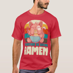 Funny Ramen Food Noodles Japansk Anime Roligt Älsk T Shirt