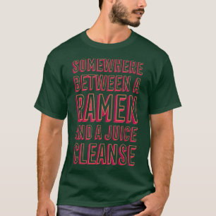 Funny Ramen och Juice Renommé Ramen Älskare Comfor T Shirt
