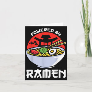 Funny Ramen Quote För manar Women Ramen Noodles Gr Kort