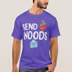Funny Ramen Shirt Ramen Brev för japansk mat L T