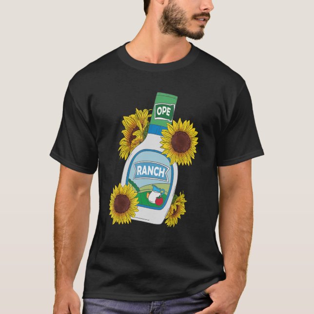 Funny Ranch Dressing Älskare Ranch Gifts Foodie 1 T Shirt (Framsida)