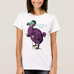 Funny Random Alice i Wonderland Dodo Bird T Shirt