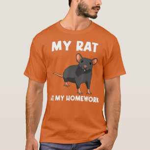 Funny Råtta Gift För barn Boys Girls Street Mouse T Shirt