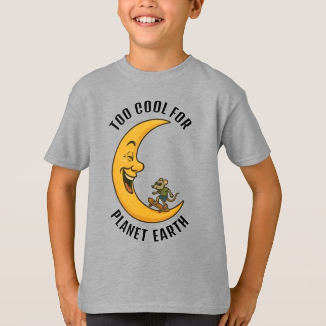 Funny Råtta Kids T Shirt (Framsida)