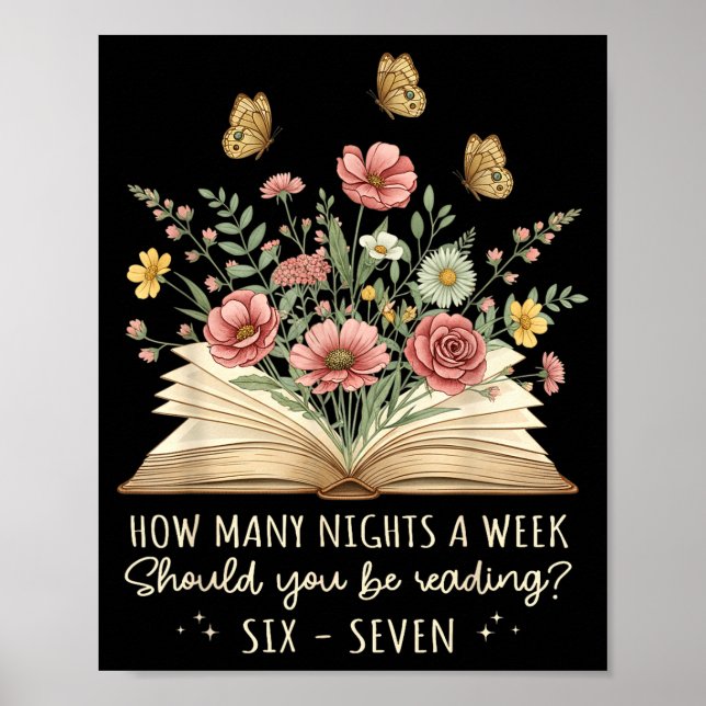 Funny Reading 67 Teacher Six Seven Reading 6 7 Boo Poster (Framsidan)