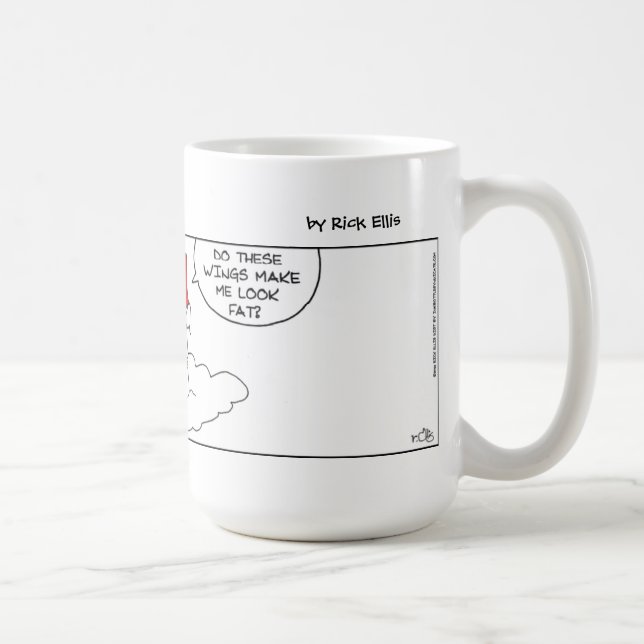 Funny Real Einternal-fråga Kaffemugg (Höger)