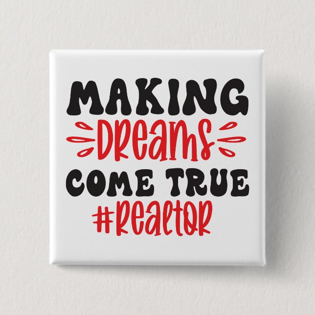 Funny Real Gods Agent Gift Home Broker Realtor Knapp (Framsida)