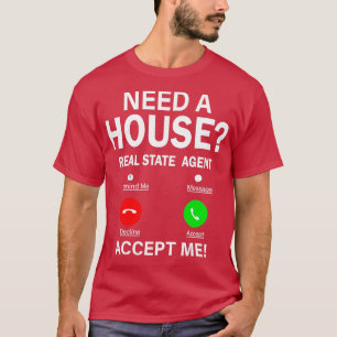 Funny Real Gods Agent House Seller Gift T Shirt
