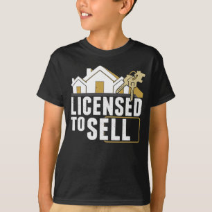 Funny Real Gods Agent Humor Egendom Broker T Shirt