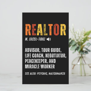 Funny Real Gods Broker Realtor Brevpapper