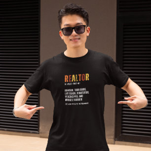 Funny Real Gods Broker Realtor T Shirt