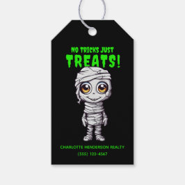Funny Real Gods Mummy Halloween Gift-Märkre Presentetikett